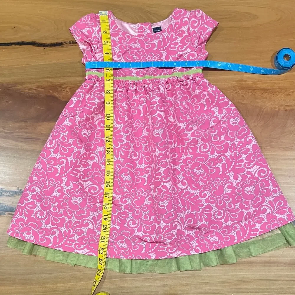 GAP pink lace